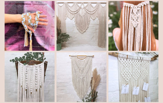 6 Easy DIY Macramé Wedding Projects For Beginners