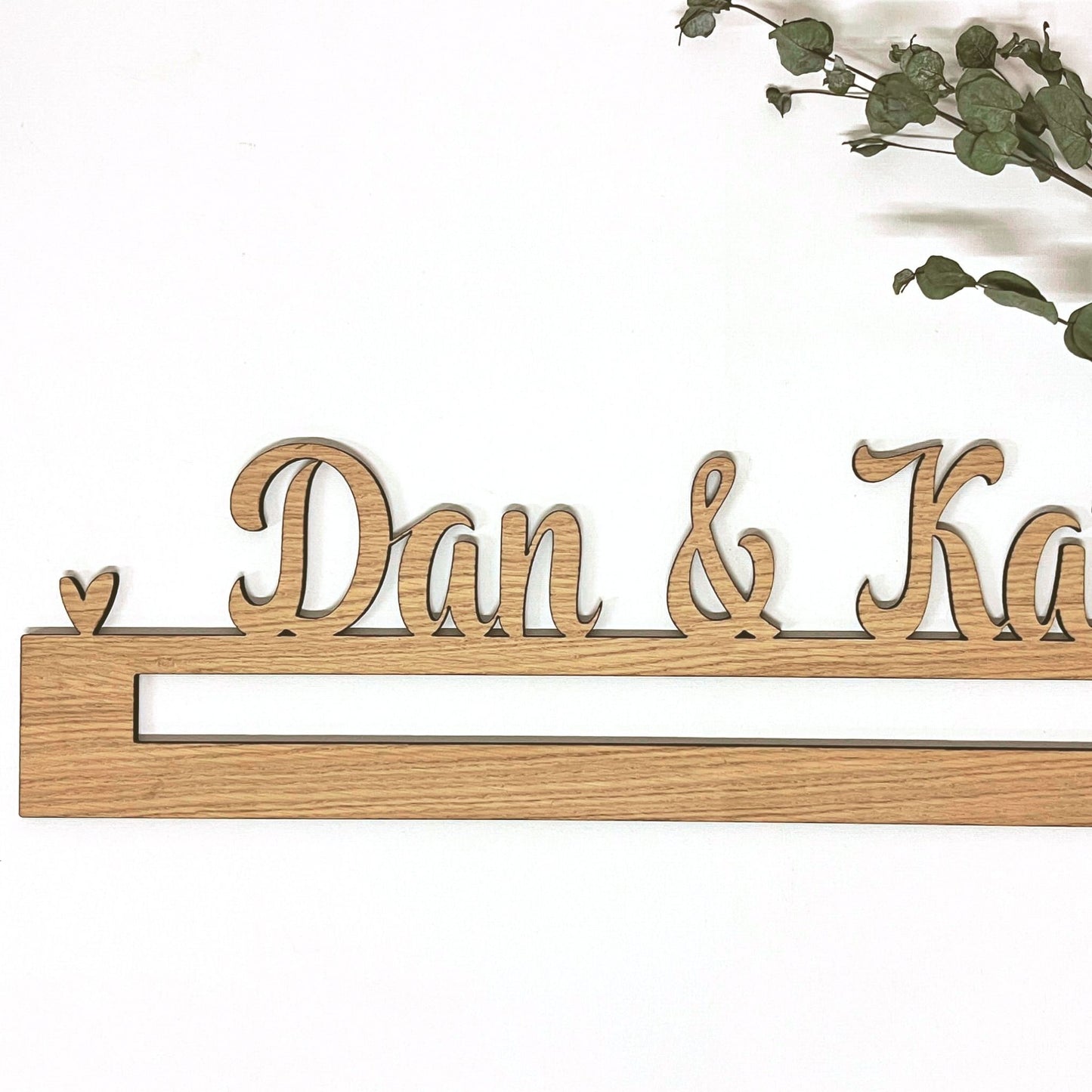 Bespoke Wooden Name Signs For Macramé